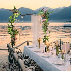 HOME & MARKER® Umjetno cvijeće za dekoraciju, ukrasno cvijeće za zidove i lukove, 180 cm | WISBLOOM