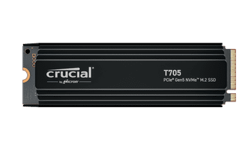 Crucial T705 SSD disk, 2TB, PCIe Gen5, M.2 NVMe, sa hladnjakom (CT2000T705SSD5)