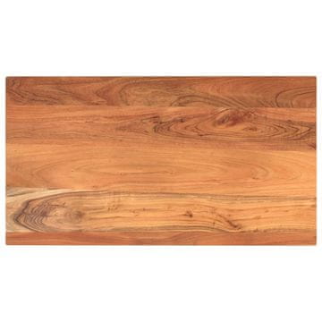 Vidaxl Ploča stola 100x70x2,5 cm Pravokutna Masivna Akacijeva Drveta
