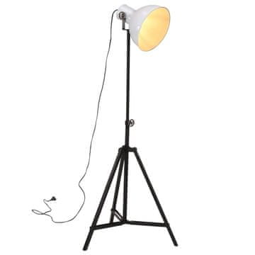Vidaxl Podna svjetiljka 25 W bijela 61 x 61 x 90/150 cm E27