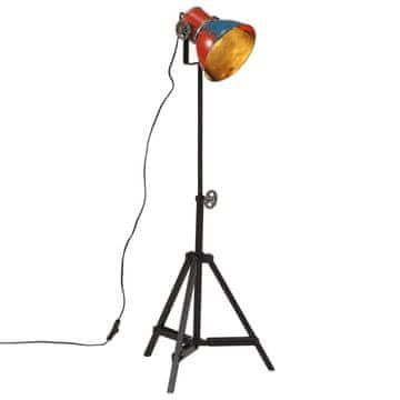 Vidaxl Podna svjetiljka 25 W raznobojna 35 x 35 x 65/95 cm E27