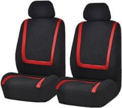 JOIRIDE® Univerzalne presvlake za auto sjedala, 8-dijelni set | CARFIT, crvena