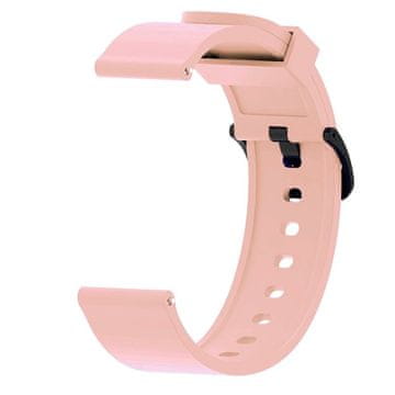 BStrap Silicone V4 remen za Garmin Vivoactive 5, sand pink