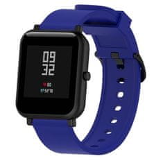 BStrap Silicone V4 remen za Garmin Vivoactive 5, coral blue