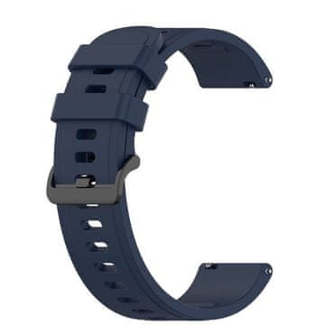 BStrap Silicone V3 remen za Garmin Vivoactive 5, dark blue