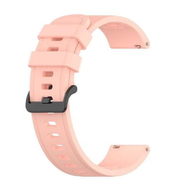 BStrap Silicone V3 remen za Garmin Vivoactive 5, sand pink