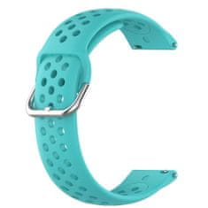 BStrap Silicone Dots remen za Garmin Vivoactive 5, teal