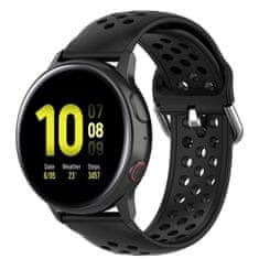 BStrap Silicone Dots remen za Garmin Vivoactive 5, black