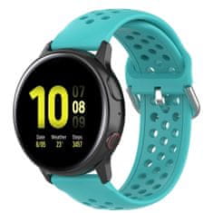BStrap Silicone Dots remen za Garmin Vivoactive 5, teal