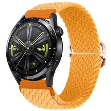 BStrap Elastic Nylon remen za Garmin Vivoactive 5, orange