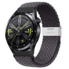BStrap Elastic Nylon 2 remen za Garmin Vivoactive 5, space ash
