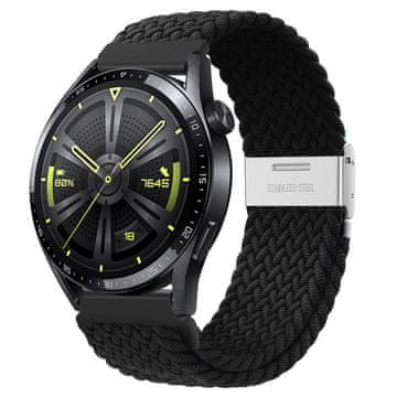 BStrap Elastic Nylon 2 remen za Garmin Vivoactive 5, black
