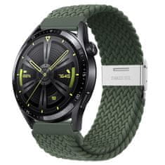 BStrap Elastic Nylon 2 remen za Garmin Vivoactive 5, olive green