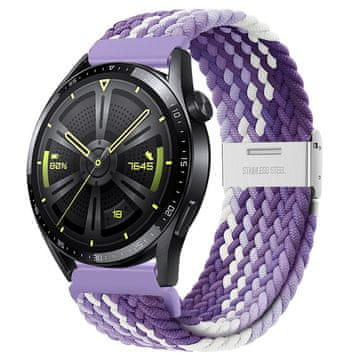 BStrap Elastic Nylon 2 remen za Garmin Vivoactive 5, grape