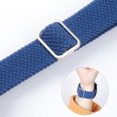 BStrap Elastic Nylon remen za Garmin Vivoactive 5, cold blue