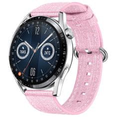 BStrap Denim remen za Garmin Vivoactive 5, pink