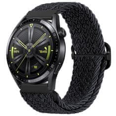 BStrap Braid Nylon remen za Garmin Vivoactive 5, black