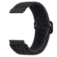 BStrap Braid Nylon remen za Garmin Vivoactive 5, black