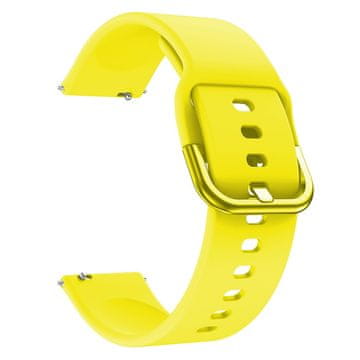 BStrap Silicone V2 remen za Garmin Vivoactive 5, yellow