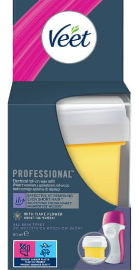 Veet patrona za električni roll-on EasyWax, 50 ml