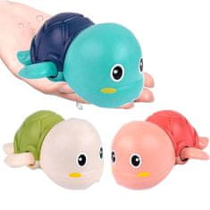 JOJOY® Set igračaka za kupanje 3x kornjače, plutajuće kupaonske igračke za bebe i djecu | TURTLITO