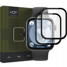 Hofi Hybrid 2x zaštitno staklo za Huawei Watch Fit 3, negru