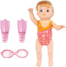 JOJOY® Plivajuća lutka za kupanje, Vodootporna igračka za djecu, Realistična plutajuća lutka za vodu | BUDDYSWIM LILY