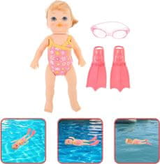 JOJOY® Plivajuća lutka za kupanje, Vodootporna igračka za djecu, Realistična plutajuća lutka za vodu | BUDDYSWIM LILY