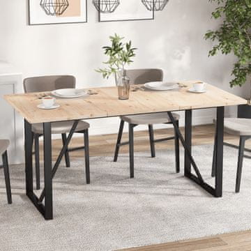Vidaxl Ploče za stol, 3 kom, 80x53x2,5 cm, Pravokutne, Bor