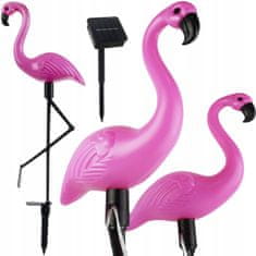 Malatec 3 djelomični solarni set LED ukrasnog vrta Flamingos
