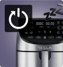 TESLA Digitalna friteza od nehrđajućeg čelika od 1700 W osjetljiva na dodir bez masnoće Friteza od 7000 ml