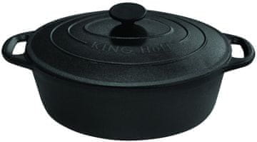 KINGHoff LIJEVANO ŽELJEZO TAVA ZA PEČENJE 33 cm 6,2 L KINGHOFF KH-1111