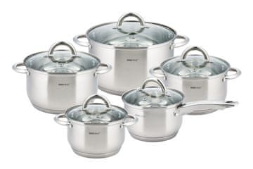 KINGHoff 10-DIJELNI KH-4449 SET POSUĐA ZA KUHANJE