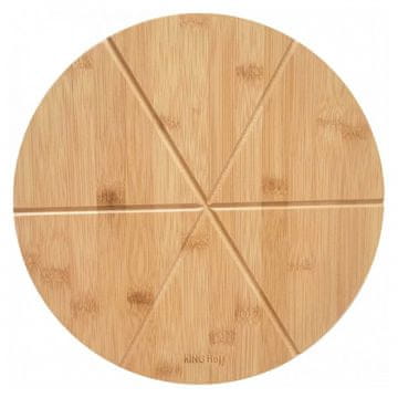 KINGHoff DRVENI PLADANJ ZA PIZZU 35cm KH-1565