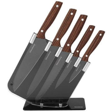 KLAUSBERG SET OD 5 KUHINJSKIH NOŽEVA U STALKU KB-7616