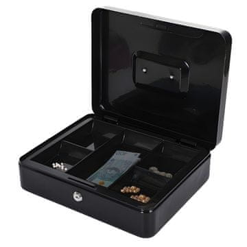 MG Money Box sef s ključem 24x30cm, negru