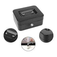 MG Money Box sef s ključem 20x17cm, negru