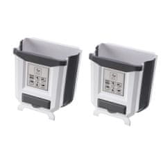 HOME & MARKER® Sklopiva kuhinjska kanta za smeće, praktični koš za otpad i reciklažu (1+1 gratis) | F2LEXBIN