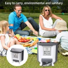 HOME & MARKER® Sklopiva kuhinjska kanta za smeće, praktični koš za otpad i reciklažu (1+1 gratis) | F2LEXBIN