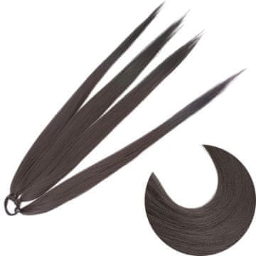 FRILLA® Ekstenzije za kosu u obliku pletenica – toplinski otporne, 65 cm (blond) | BRAIDELLA