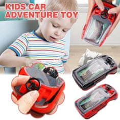 JOJOY® Igračka za vožnju s volanom, Igračka s volanom, Dječja igračka | MINIVROOMER, crvena