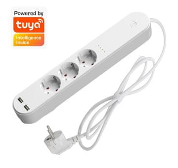 Denver SHP-310U - produžni kabel, 3-u-1 pametna utičnica, 1,5 metara
