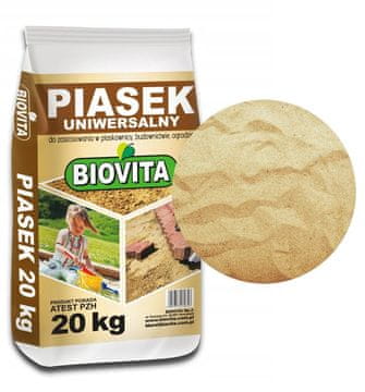 BioVita Univerzalni pijesak za pješčanike s certifikatom od 20 kg
