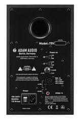 A-dam Adam Audio T5V Crni studijski monitori, 5" woofer