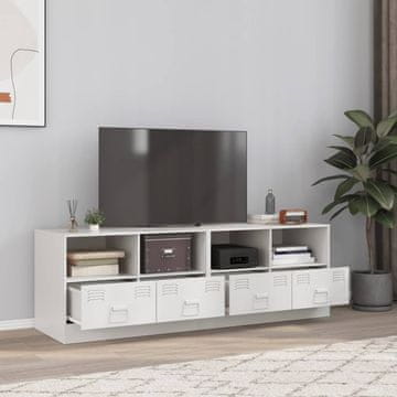 Vidaxl TV ormarići, set od 2, bijeli, 67x39x44 cm, čelik