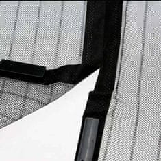 Netscroll Magnetna mreža za vrata protiv komaraca i insekata, samostalno zatvaranje, bez bušenja, jednostavna montaža, 200x210 cm, NoInsectCurtain
