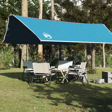 Vidaxl Kamperska cerada, plava, 500 x 294 cm, vodootporna