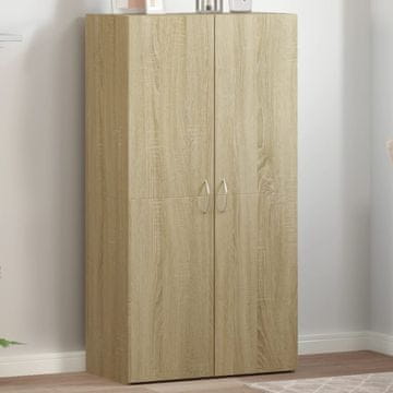 Vidaxl Ormar za spise Sonoma hrast 60x32x115 cm