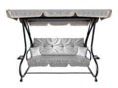 Aga Vrtna ljuljačka 2u1 GRANDLUX XXL Svijetlosiva