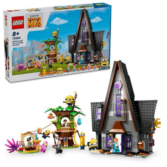 LEGO Despicable Me 4 75583 Malci i Gruova obiteljska vila